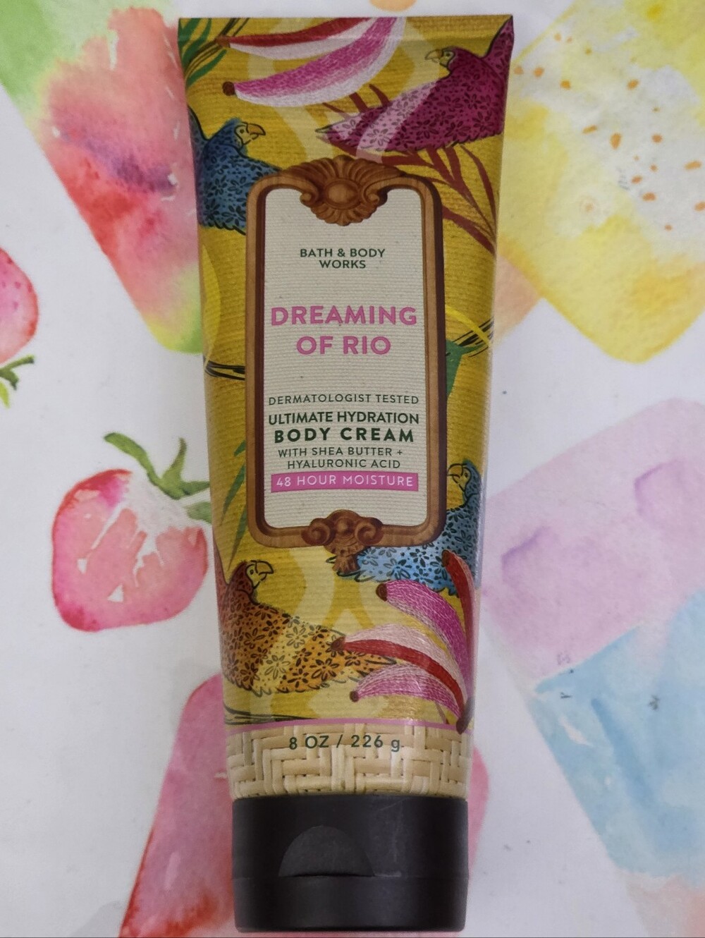 Bath & Body Works Dreaming of Rio Body Cream 8oz NEW RARE